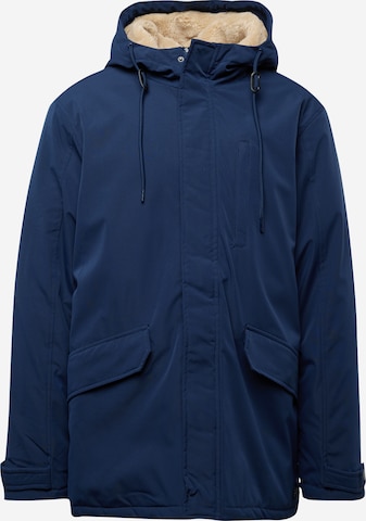 BLEND Zimná bunda - Modrá: predná strana