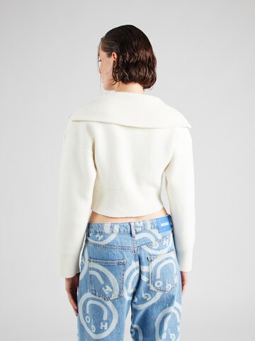 Pull-over 'Sheveni' HUGO en blanc