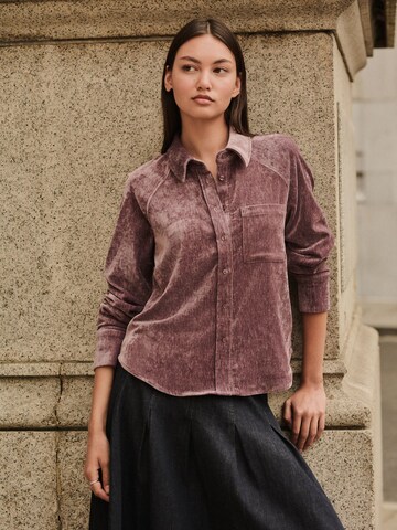 Camicia da donna di Next in lilla: frontale