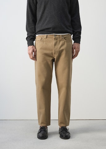 MANGO MAN Regular Jeans 'Sammy' in Beige: front