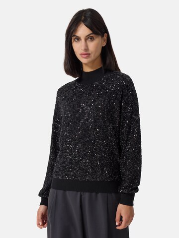 CASH-MERE.CH Pullover i sort: forside