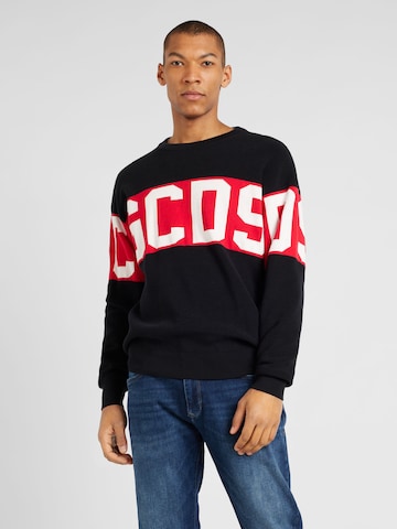 GCDS Sweater in Black: front