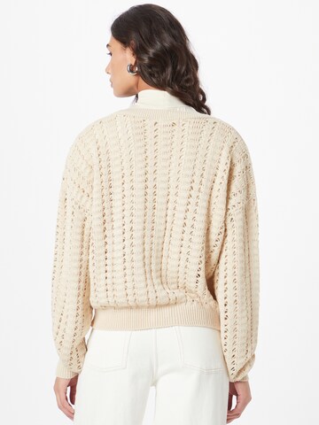 Femme Luxe Knit cardigan 'PYPER' in Beige