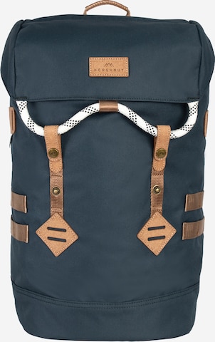 Doughnut Rucksack 'Colorado' in Blau: predná strana