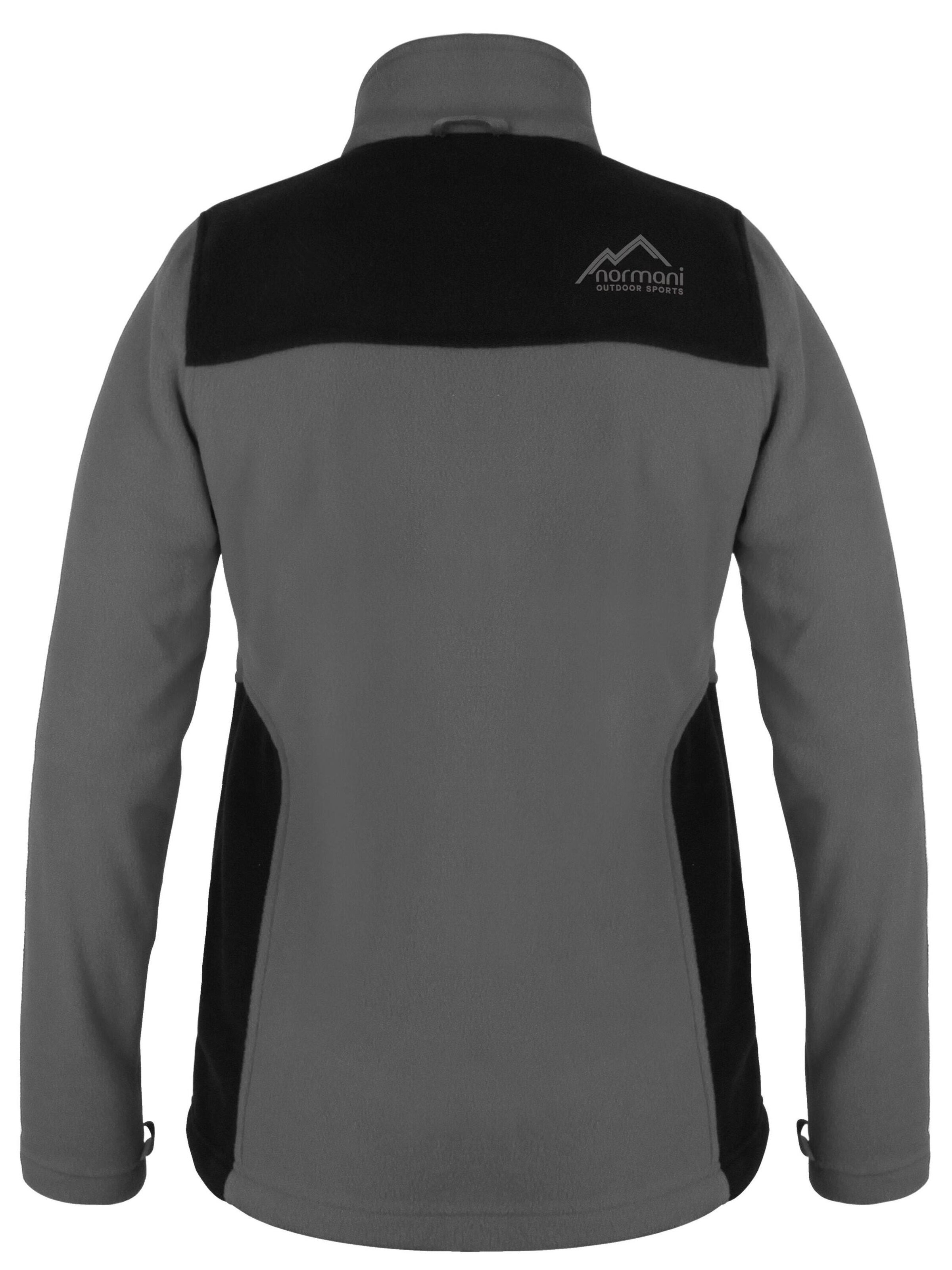 normani Functionele fleece jas 'Ivalo' in Grijs