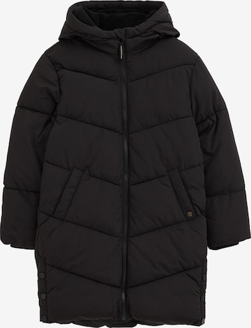 juoda WE Fashion Žieminė striukė: priekis