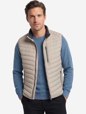 CASAMODA Vest 'Basic' in Beige: front