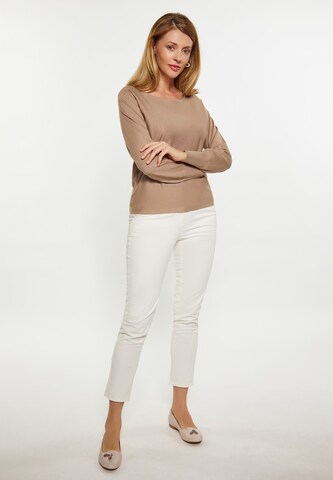 Usha - Jersey en beige