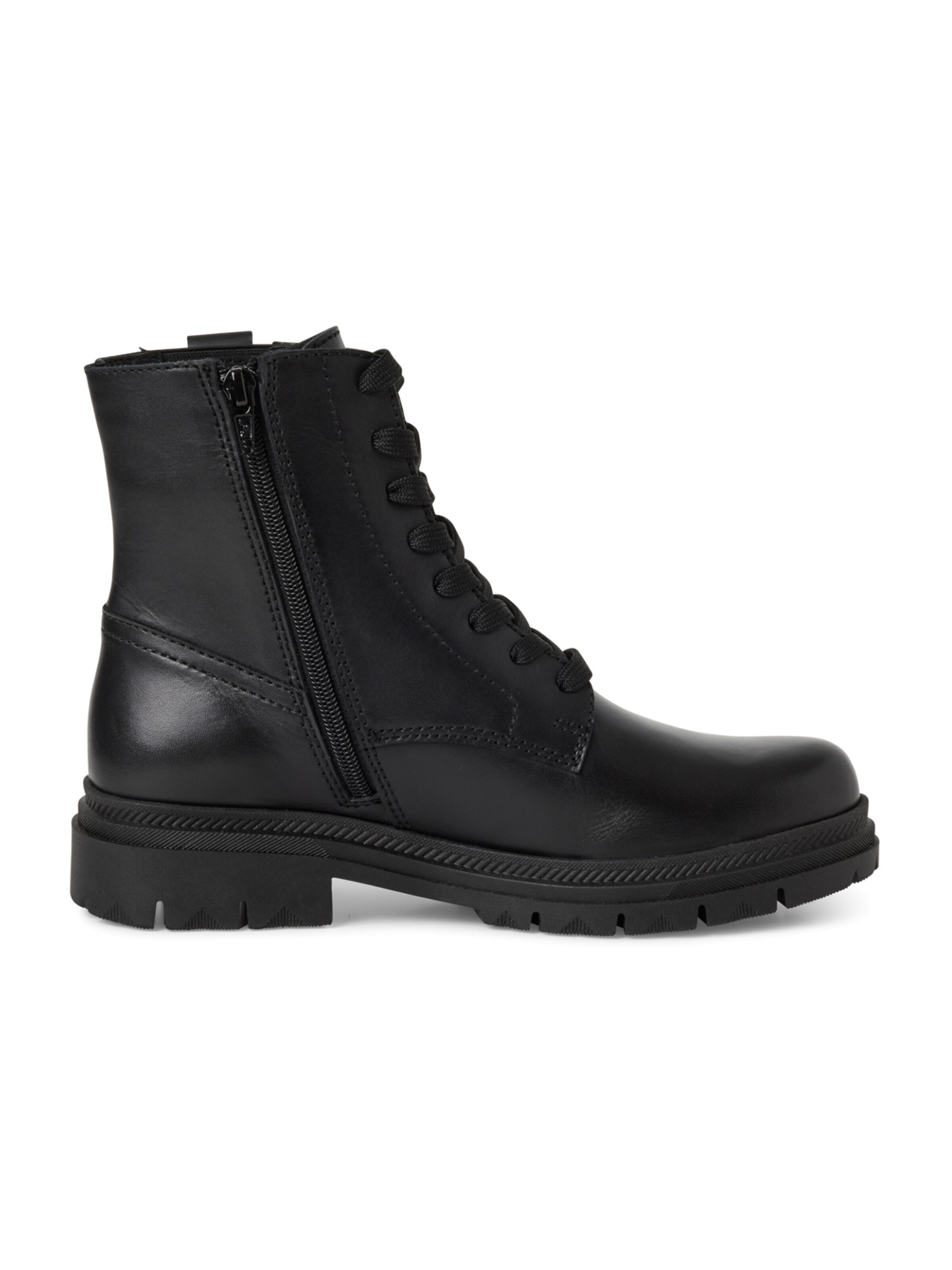 Tamaris Schnürstiefelette in Schwarz