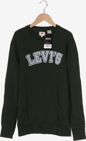 LEVI'S ® Sweatshirt & Zip-Up Hoodie in M in Green: front