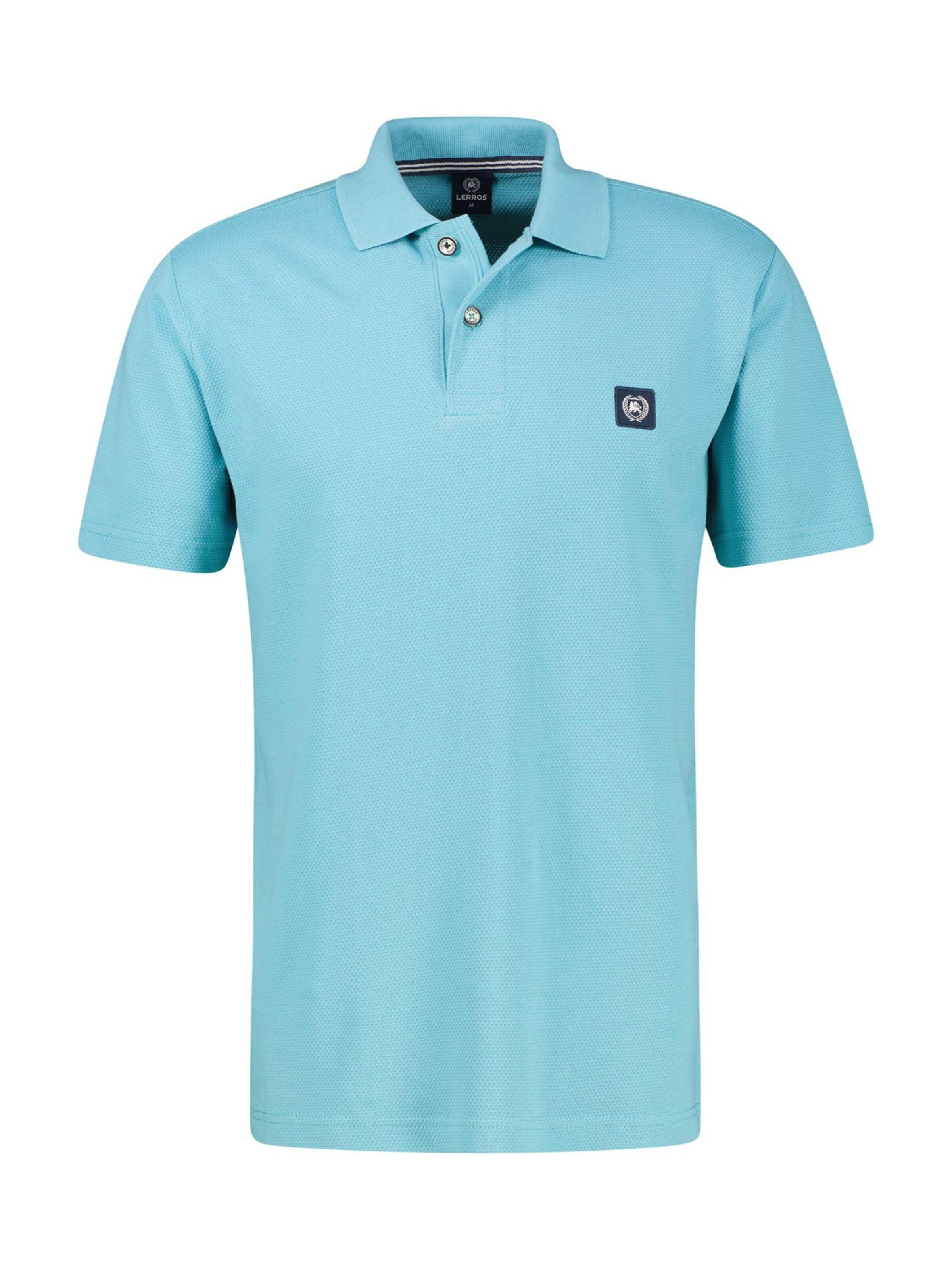 LERROS Shirt 'Lerros - Herren Poloshirt, Regular Fit, (2663284)' in M in Blue, Item view