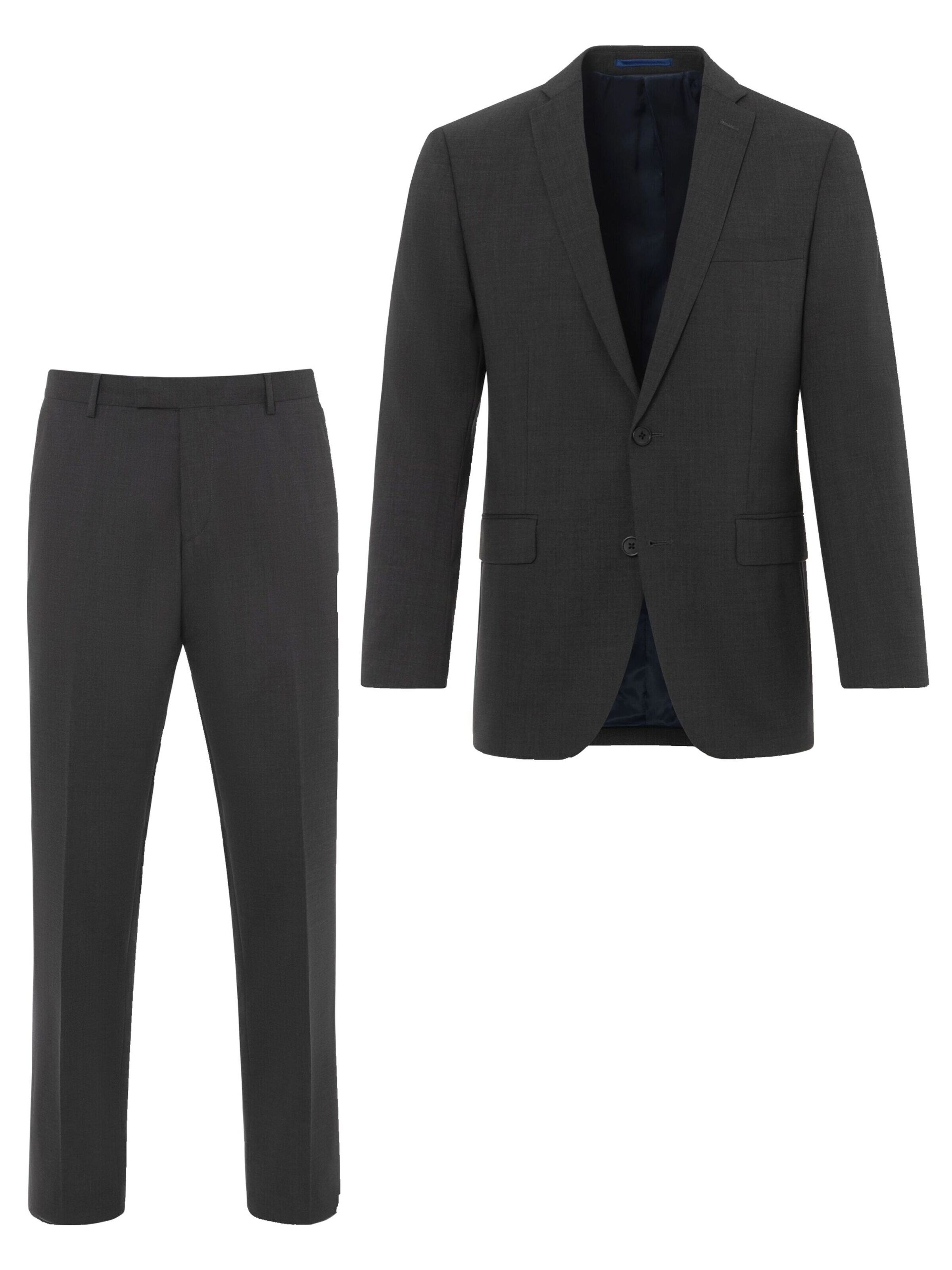 Thomas Goodwin Slim fit Suit in Grey: front