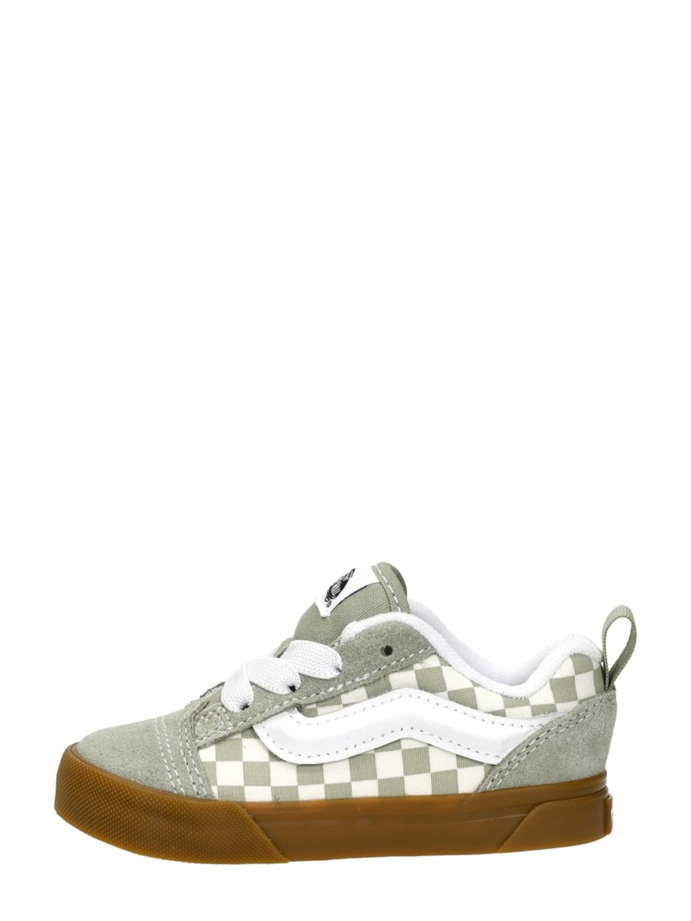 Baskets 'Knu Skool Elastic Lace' VANS en vert : devant