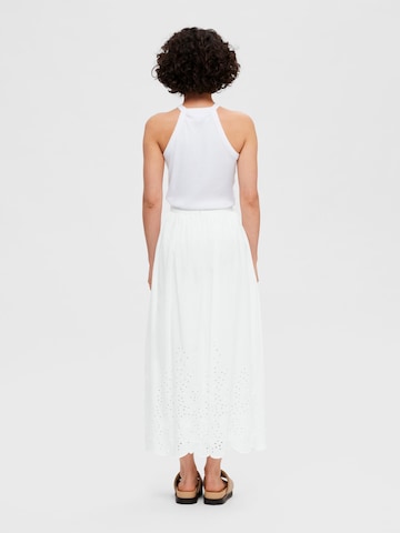 SELECTED FEMME Skirt 'Ramone' in White