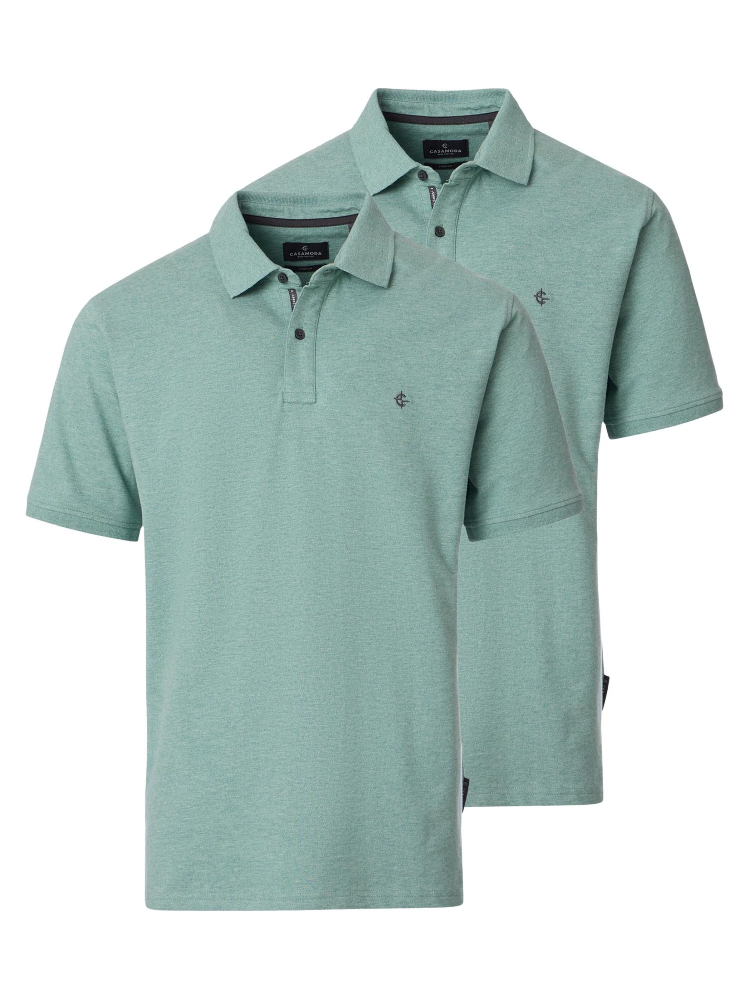 CASAMODA Shirt 'Basic' in Green: front