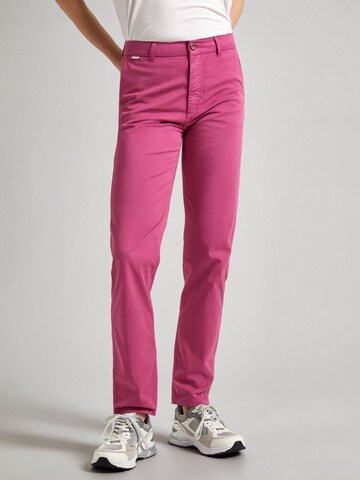 Pepe Jeans Regular Pants 'TRACY' in Pink: front