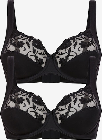 FELINA Bra 'Moments' in Black: front