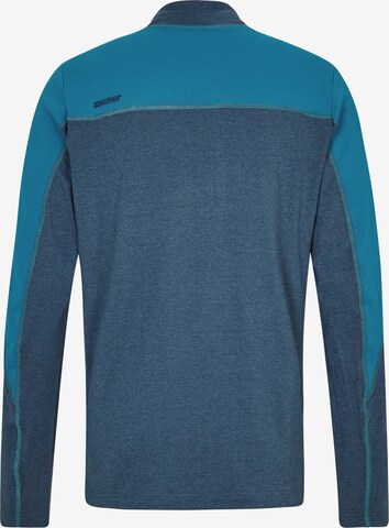 ZIENER Athletic Sweater 'JAPVO' in Blue