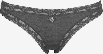 like it! Thong 'Kim' in Grey: front
