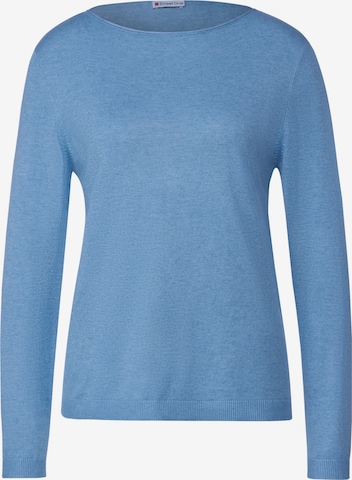 STREET ONE Sweater in Blue: front