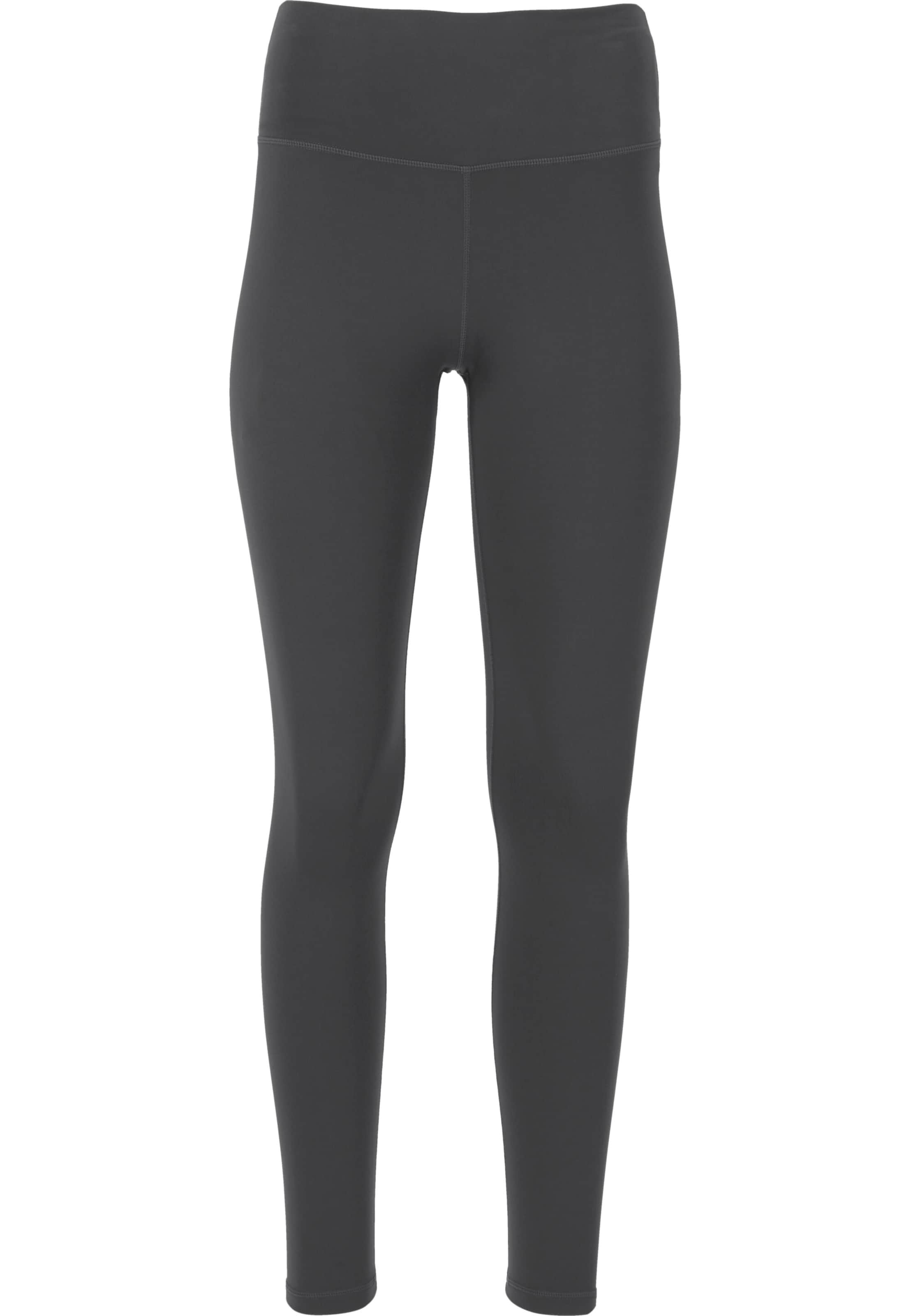 Athlecia Skinny Sporthose 'Gaby' in Grau: Vorderseite