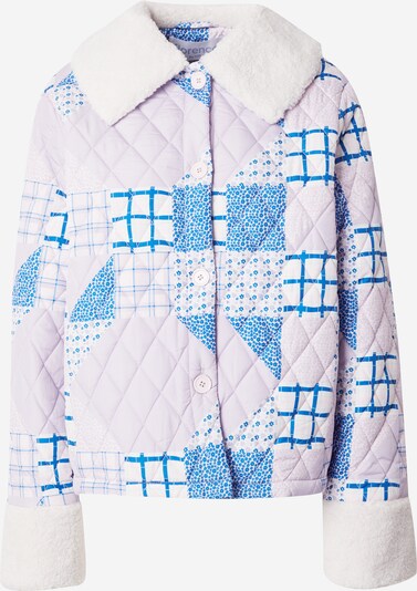 florence by mills exclusive for ABOUT YOU Veste mi-saison en bleu roi / rose pastel / blanc, Vue avec produit