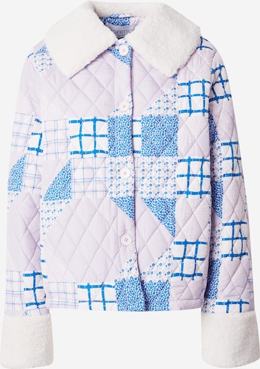 florence by mills exclusive for ABOUT YOU Veste mi-saison en bleu roi / rose pastel / blanc, Vue avec produit