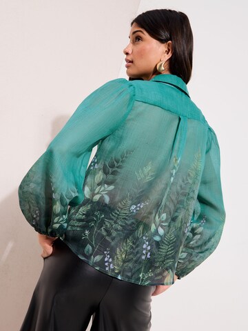 Chemisier Friends Like These en vert