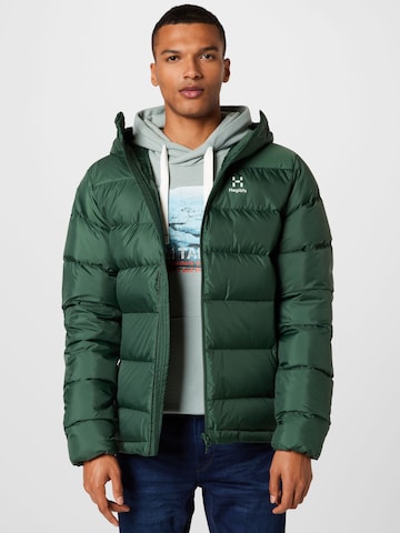 Haglöfs Outdoor jacket 'Bield' in Green: front