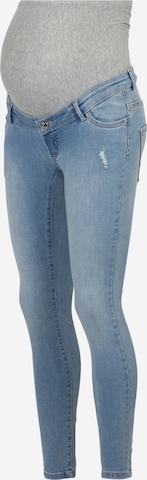 Vero Moda Maternity Skinny Jeansy 'SOPHIA' w kolorze niebieski: przód