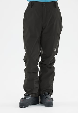 Whistler Regular Workout Pants 'Takoda' in Black: front