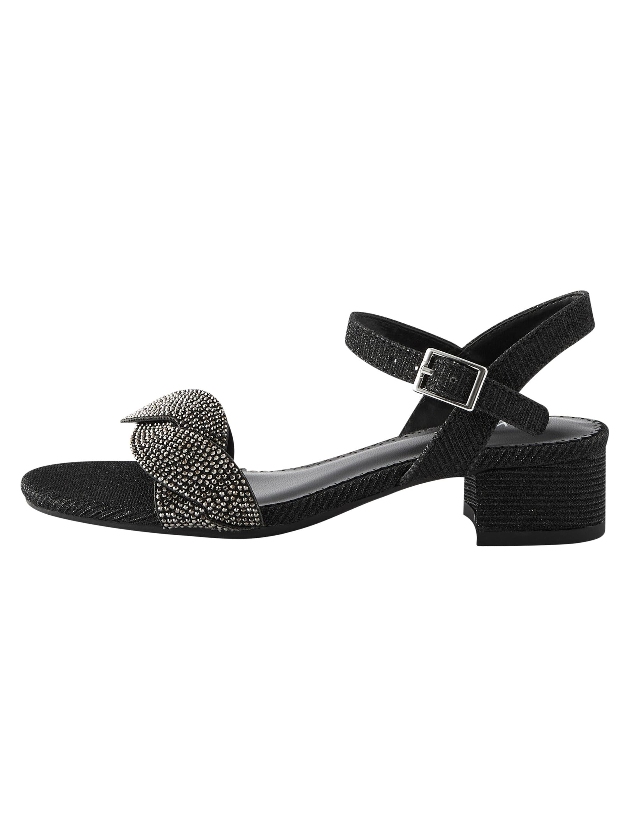 Sandales 'Twist' Next en noir : devant