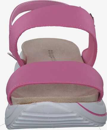 bugatti Sandals 'Raja' in Pink