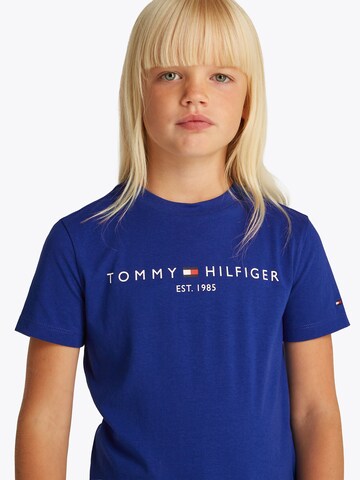TOMMY HILFIGER Shirts 'ESSENTIAL' i blå