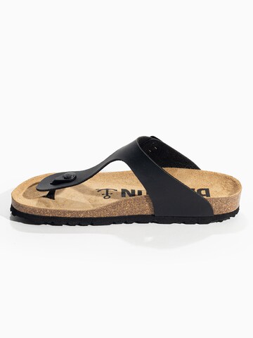 Bayton T-bar sandals 'Mercure' in Black