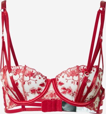 Hunkemöller - Sujetador 'Indulgence' en rojo: frente