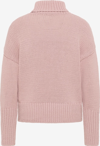 MUSTANG Sweater ' Rollkragenpullover ' in Pink