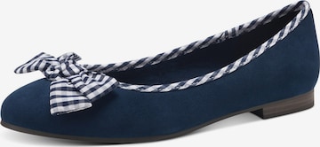 MARCO TOZZI Ballet Flats in Blue: front
