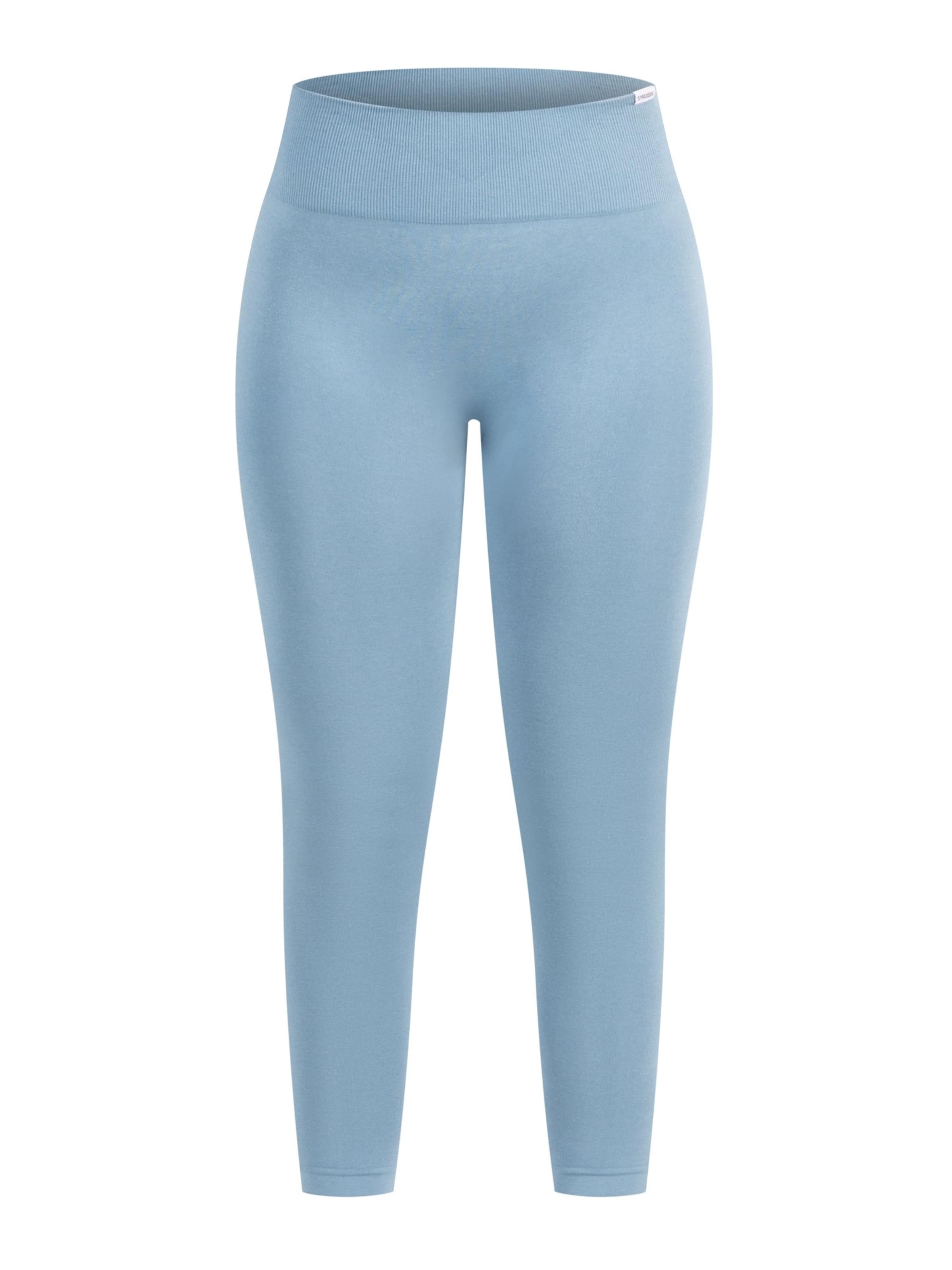 Smilodox Amaze Pro Scrunch High Waist Seamless in Blau: Vorderseite