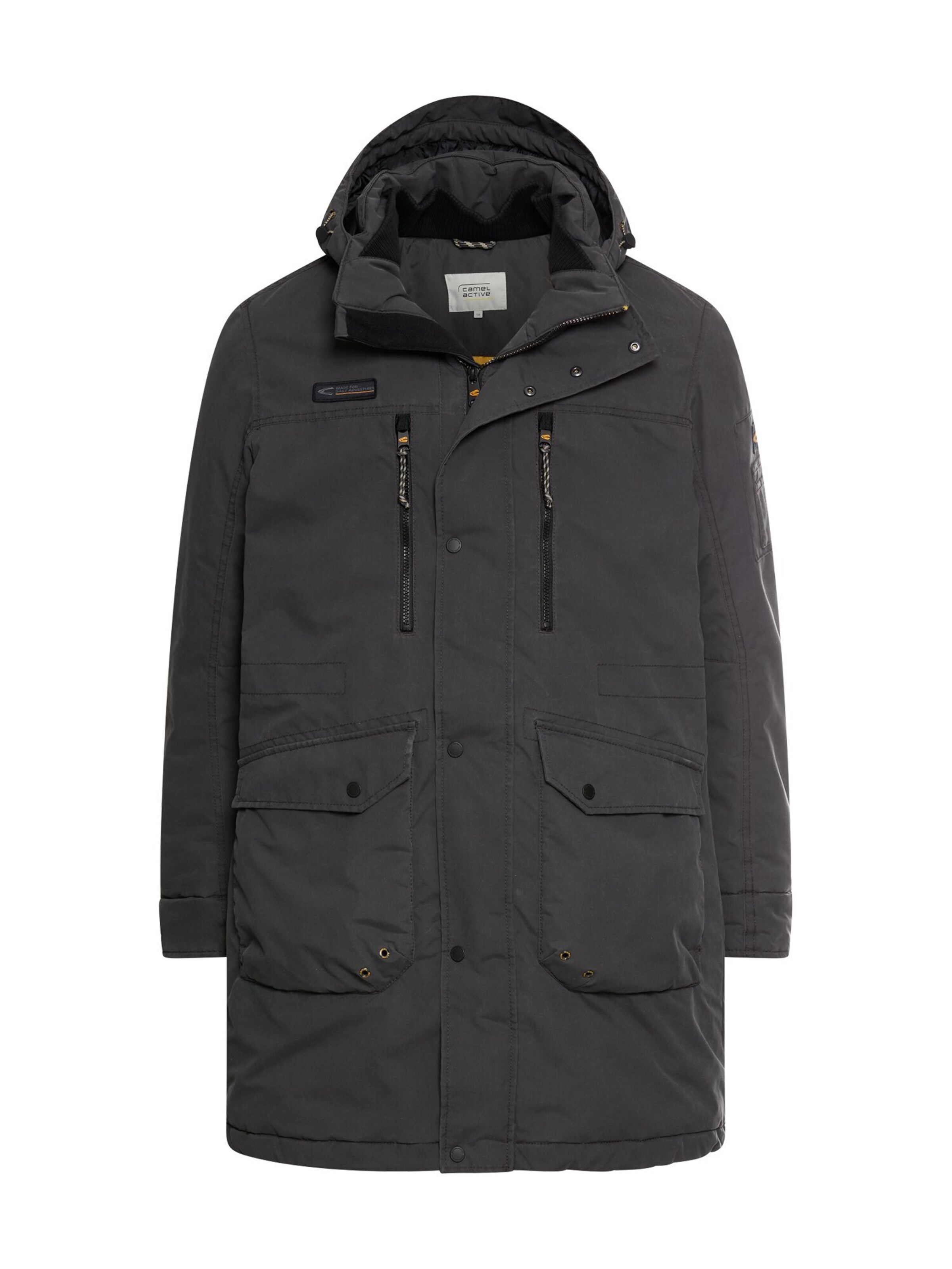 CAMEL ACTIVE Winterparka in Grau: Vorderseite