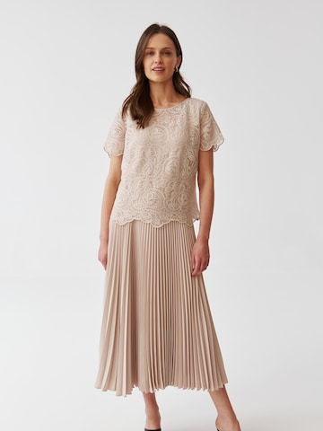 TATUUM Kleid 'LUNA' in Beige: predná strana