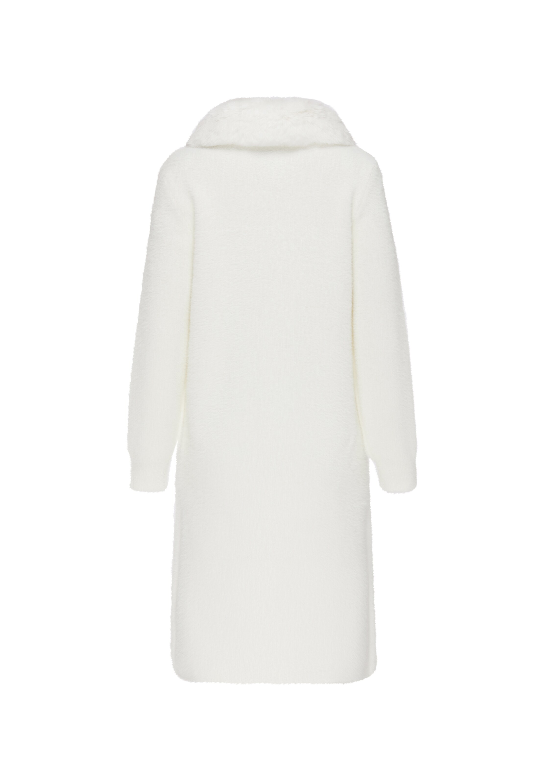 faina - Sobretudo de malha em branco