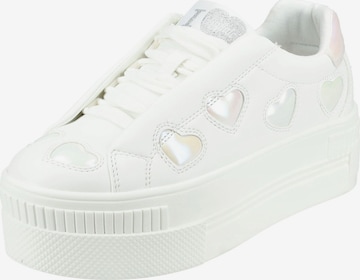 Sneaker bassa di BUFFALO in bianco: frontale