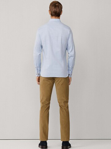 Hackett London Slim fit Overhemd in Blauw