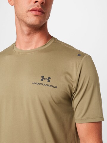 UNDER ARMOUR Performance shirt 'Rush Energy' in Green
