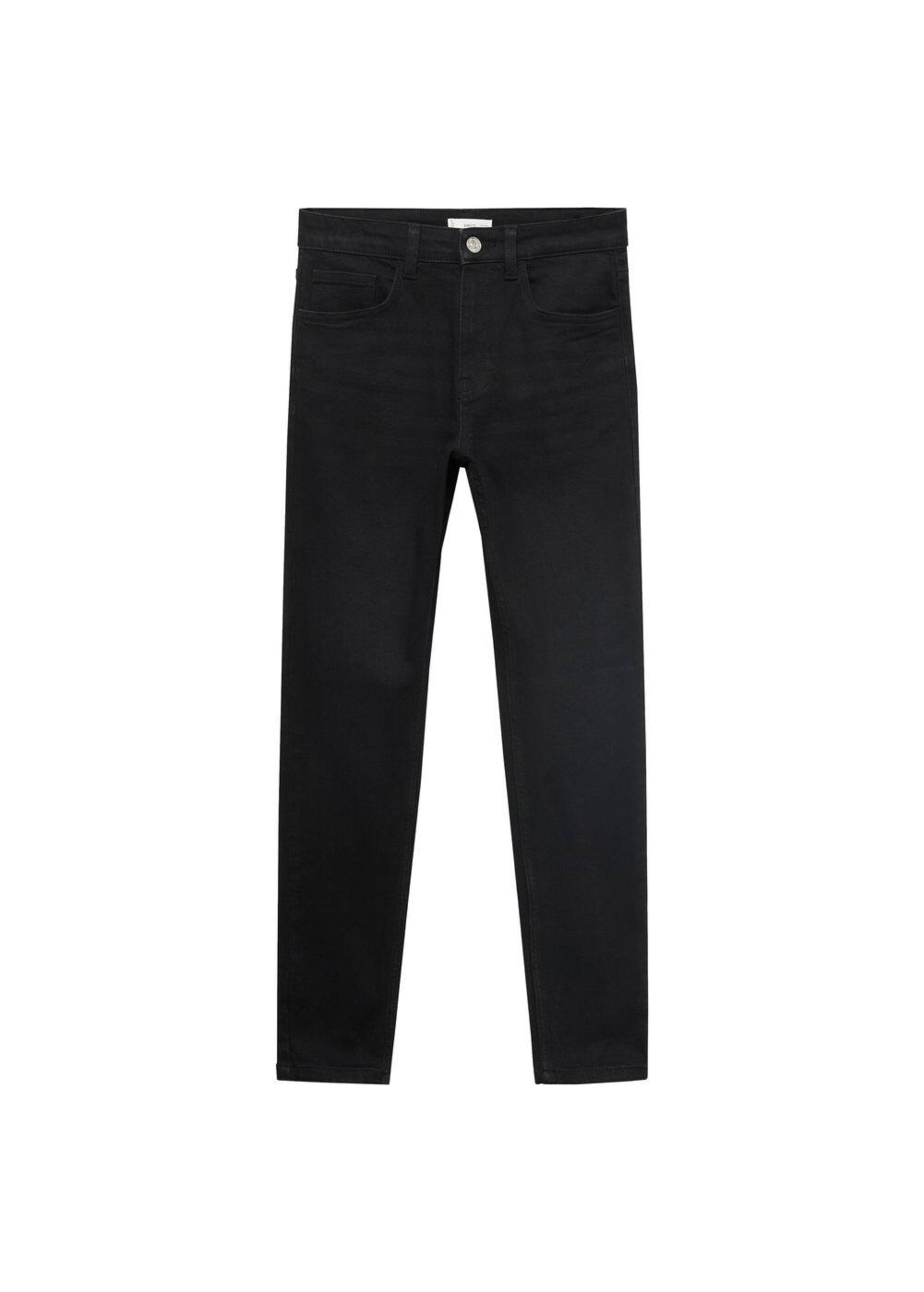 MANGO TEEN Slim fit Jeans in Black: front