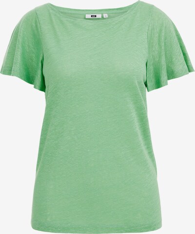 WE Fashion T-shirt en vert, Vue avec produit