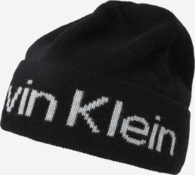 Calvin Klein Bonnet en gris clair / noir, Vue avec produit