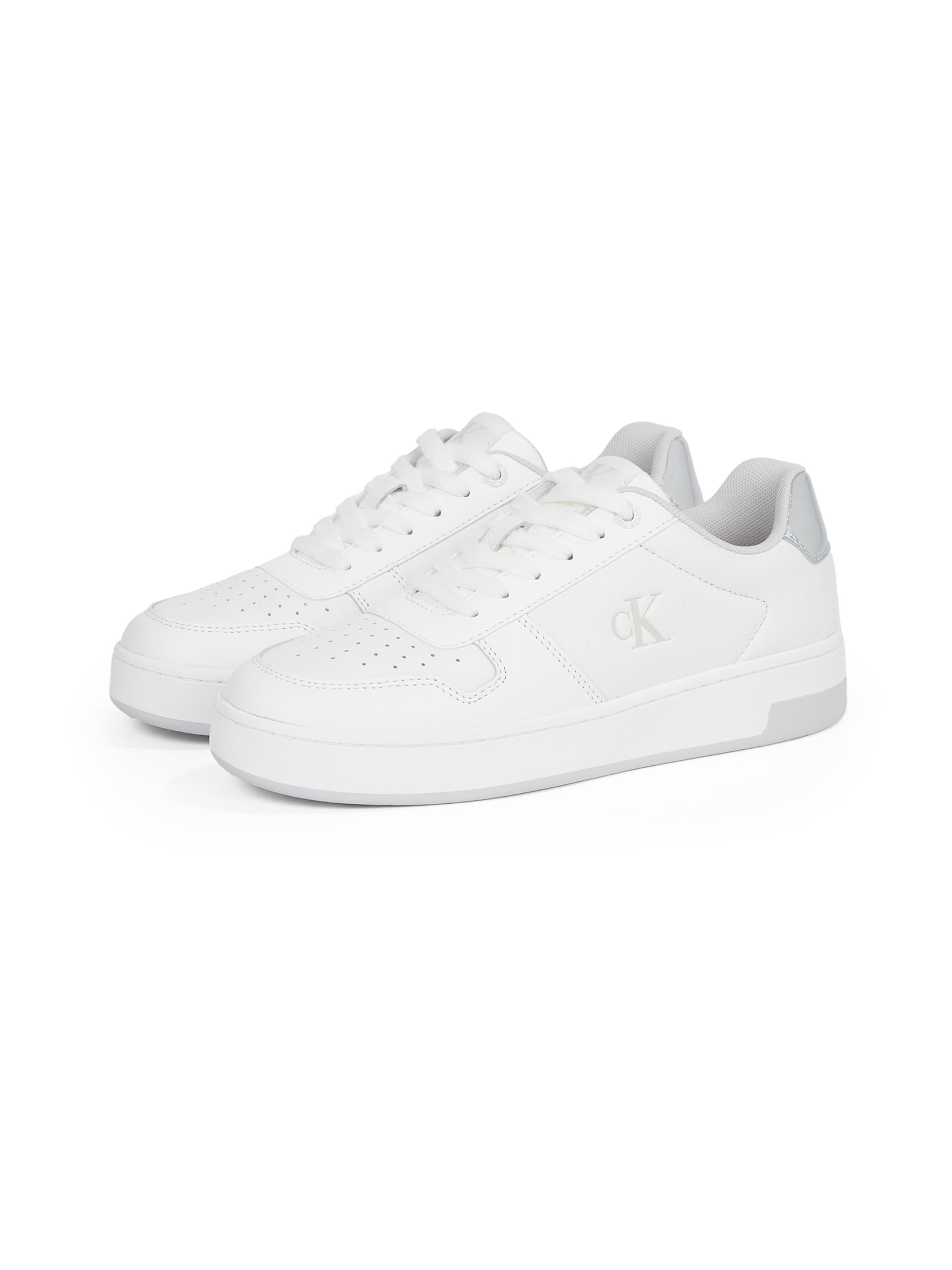 balts Calvin Klein Zemie brīvā laika apavi 'BASKET'
