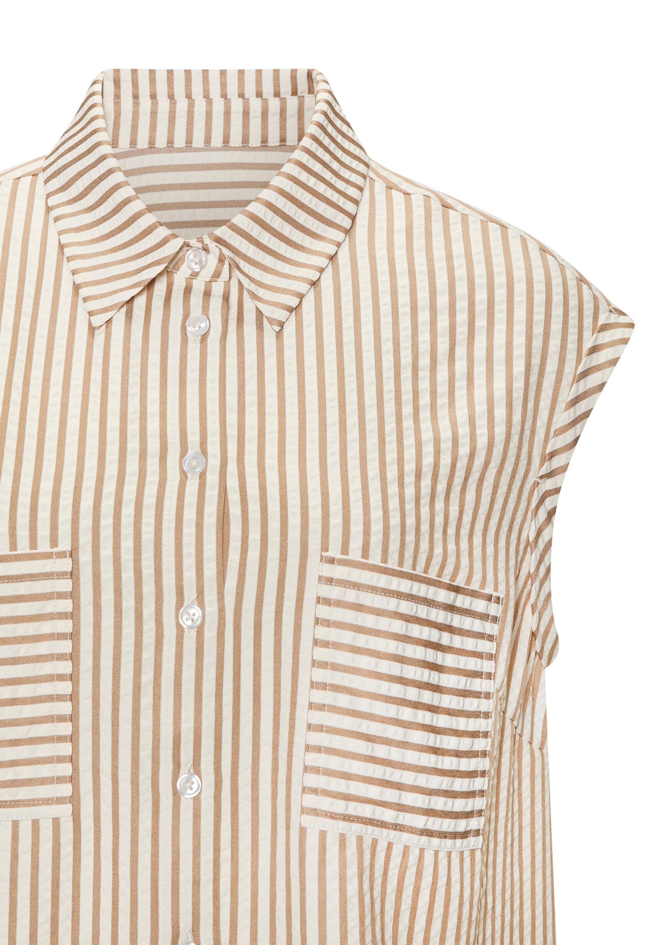 VIVANCE Bluse in Beige